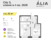 Планировка квартиры в ЖК ALIA (Алиа)