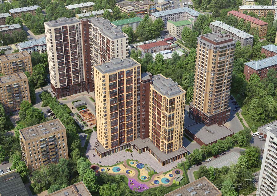 ЖК Родной город. Каховская